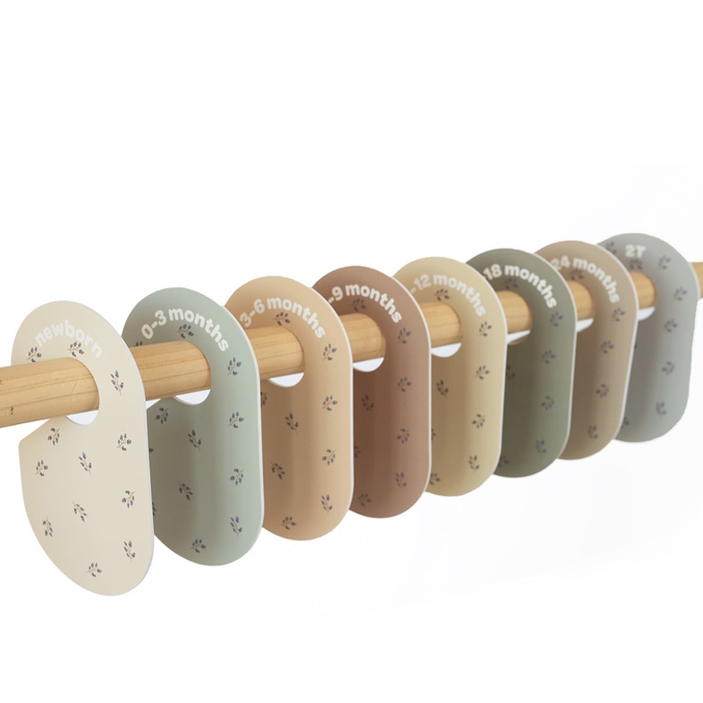 closet dividers (newborn to 24 months) - blueberry