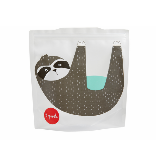 sloth sandwich bag (2 pack)