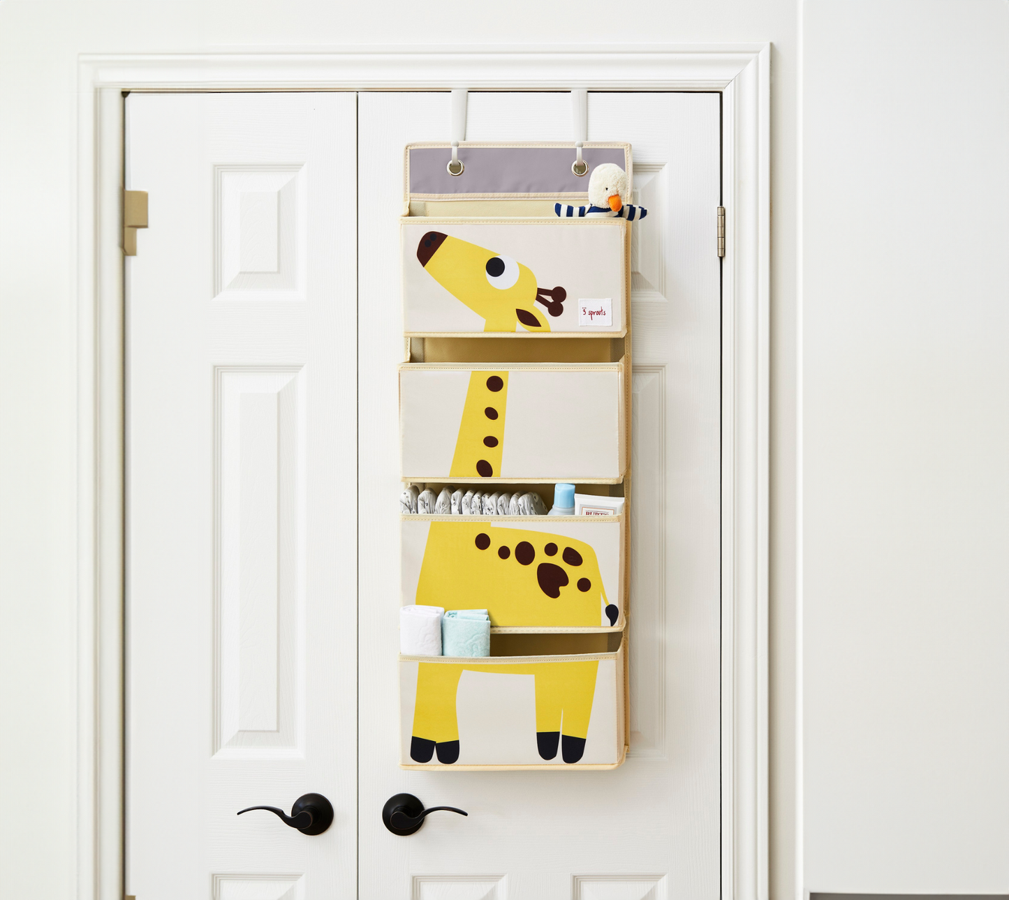 giraffe hanging wall organizer