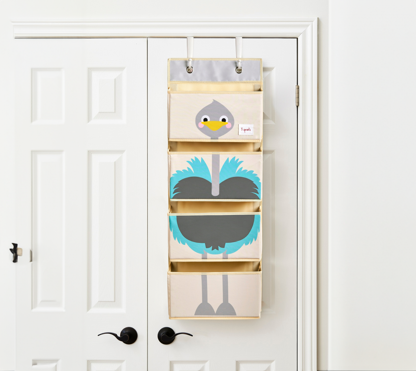 ostrich hanging wall organizer