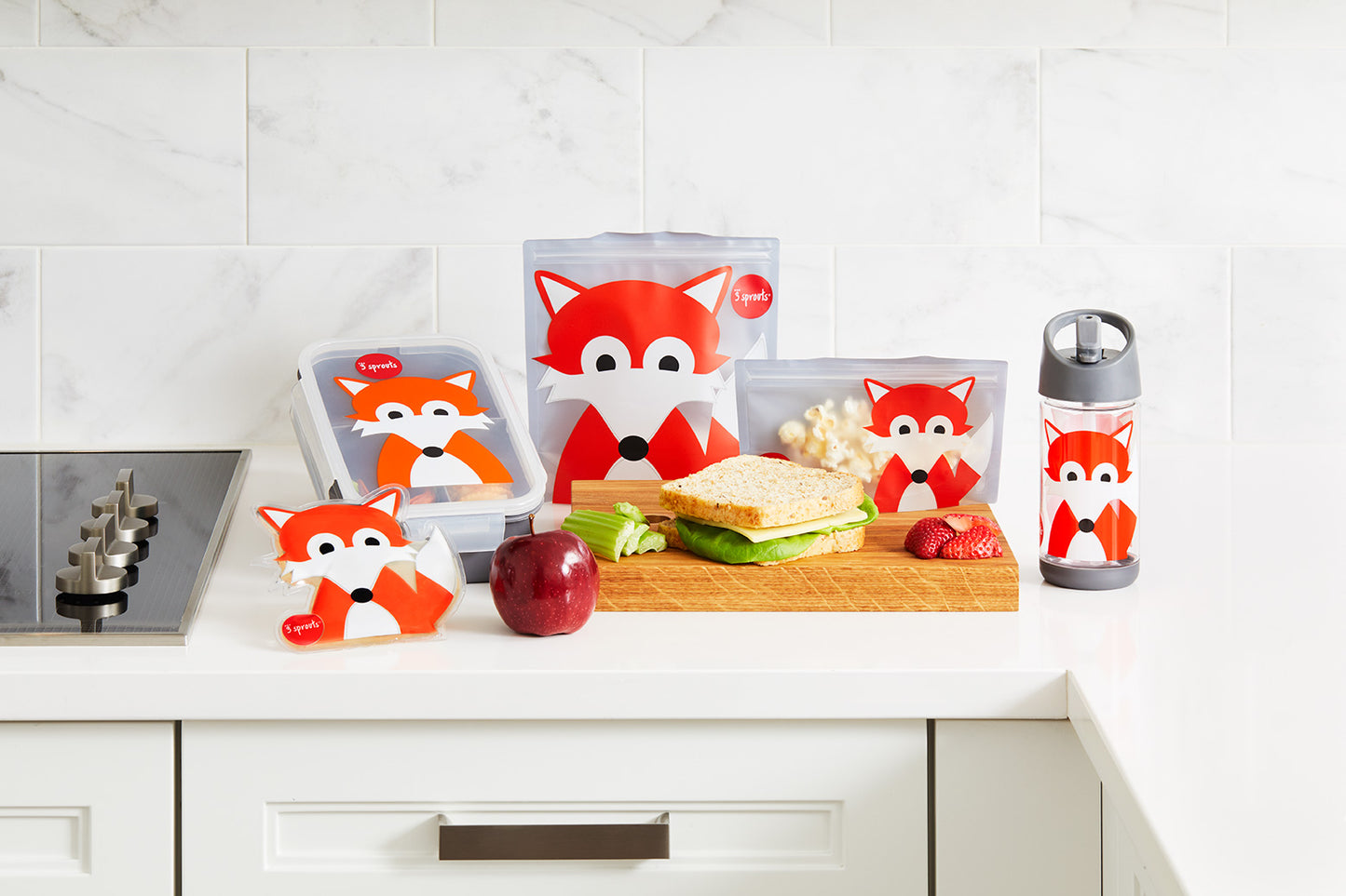 fox snack bag (2 pack)