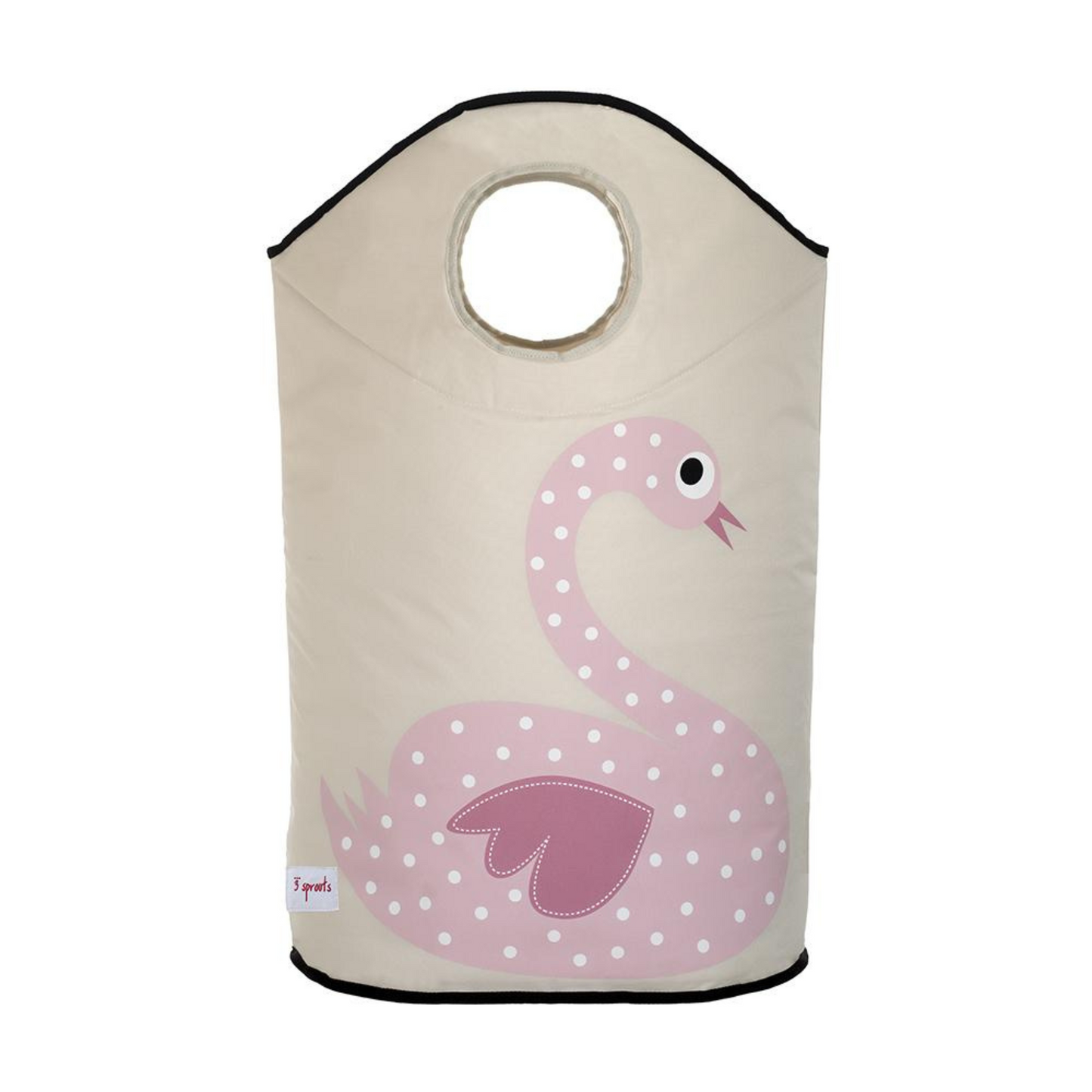 swan laundry hamper