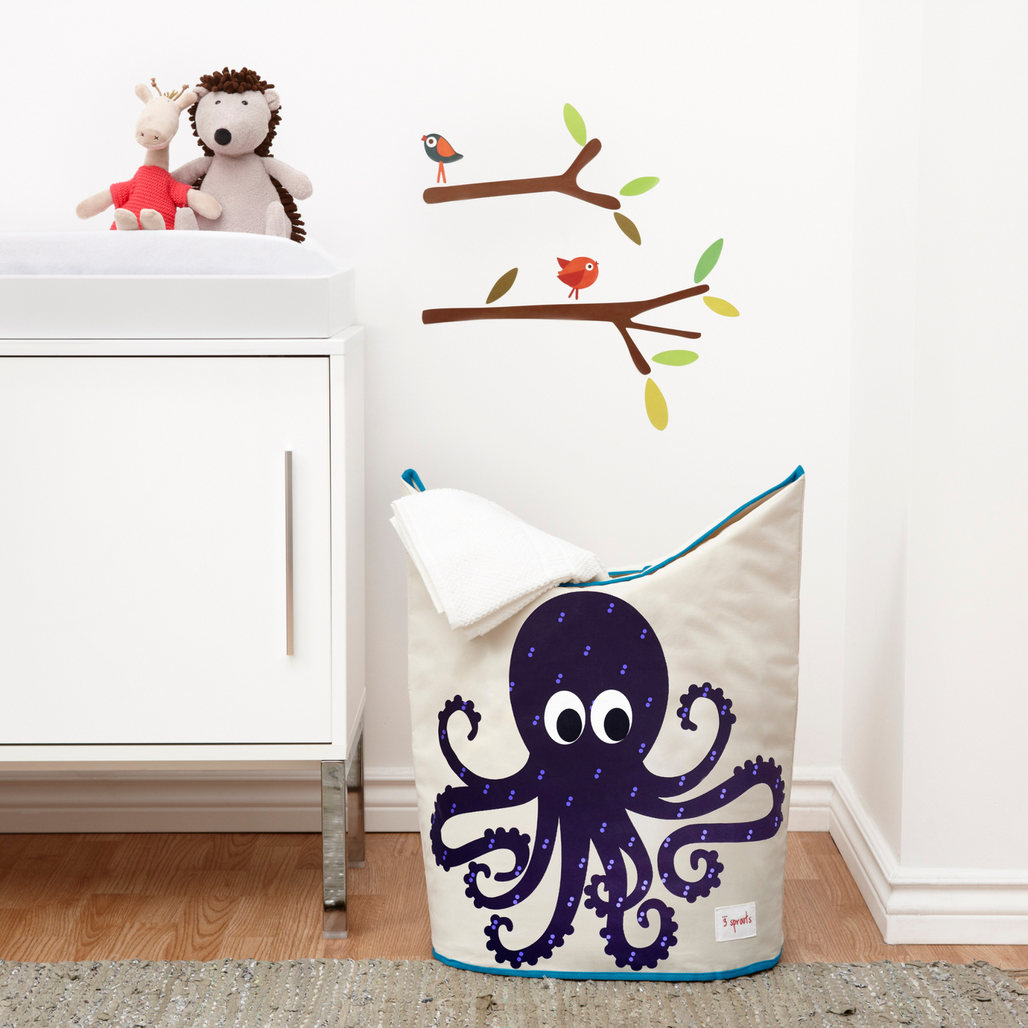 octopus laundry hamper