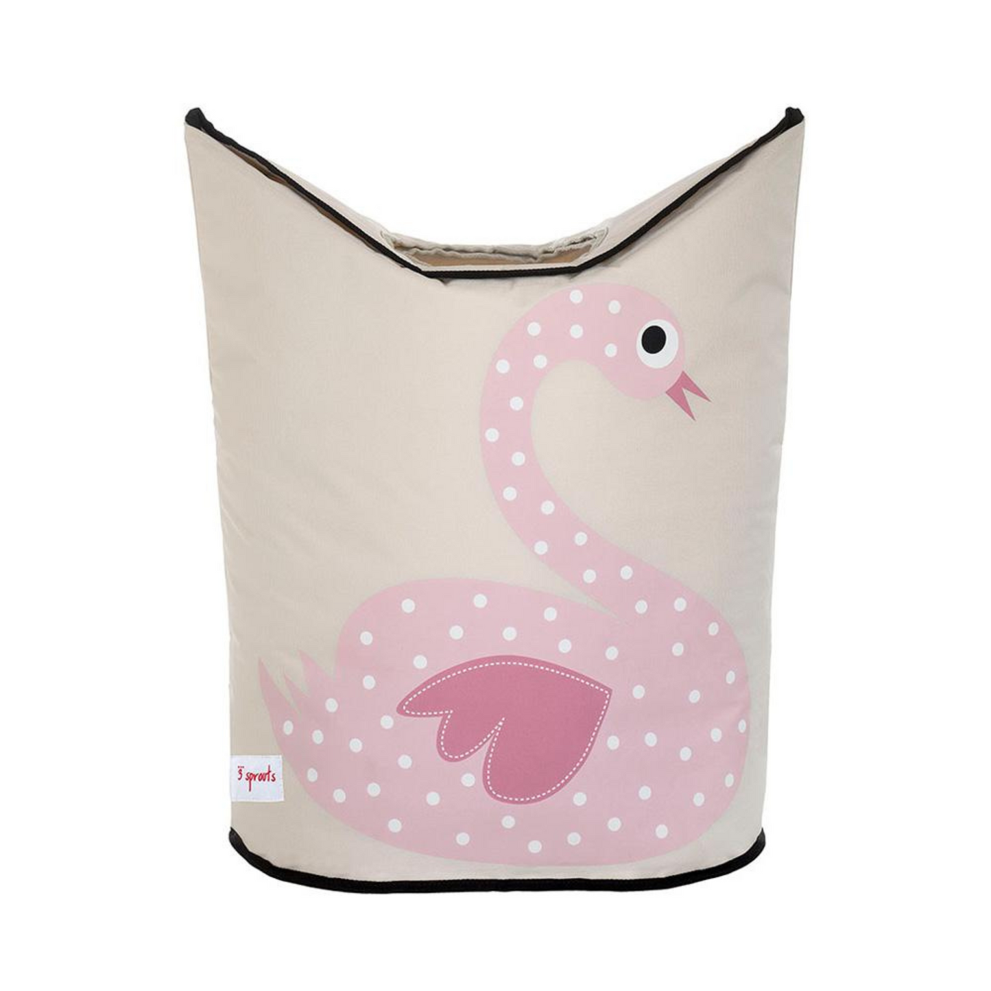 swan laundry hamper