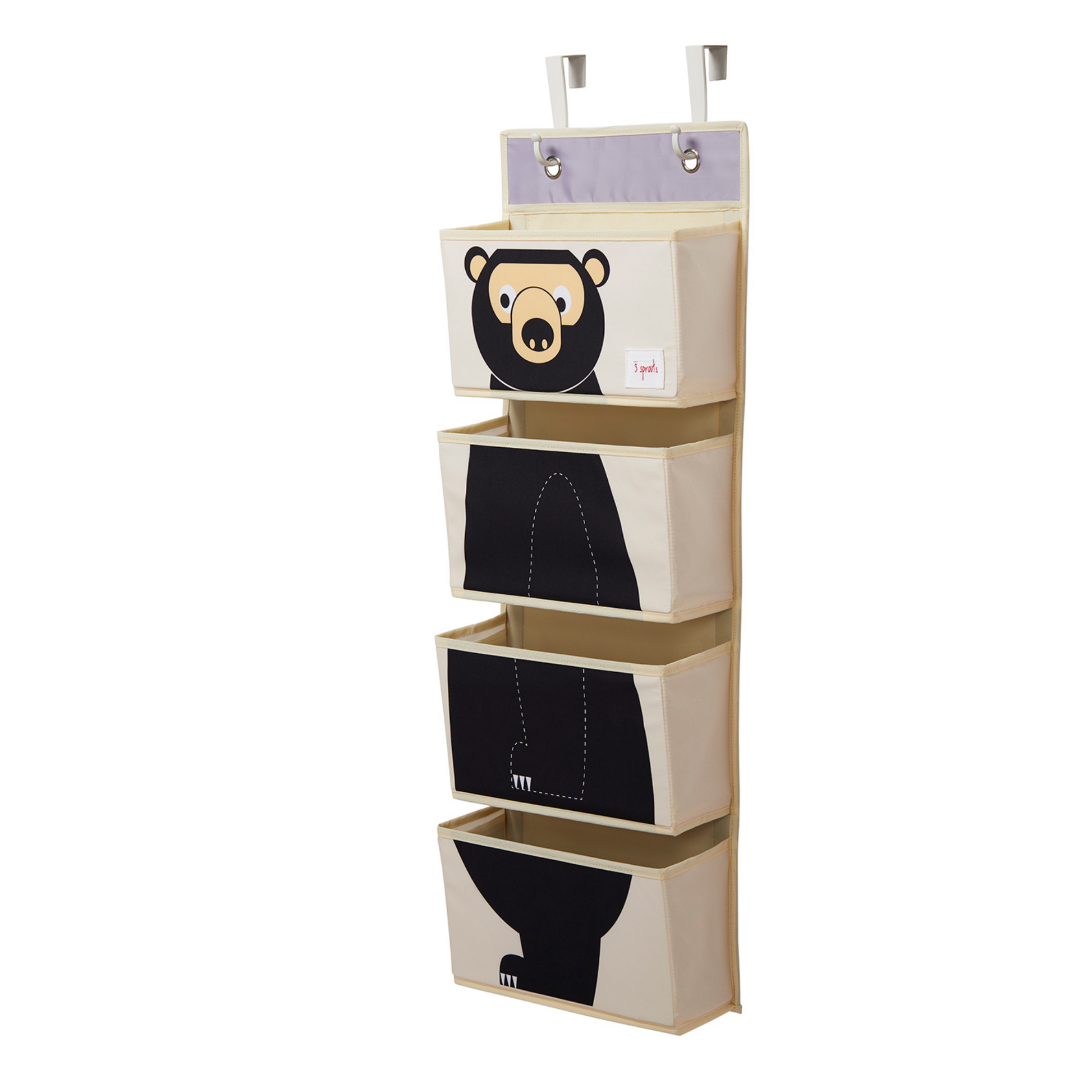 3 Sprouts Bear Hanging Wall Organizer