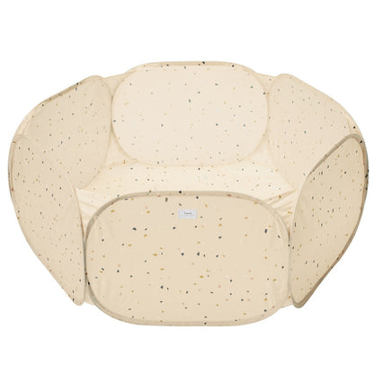 terrazzo beige recycled fabric ball pit