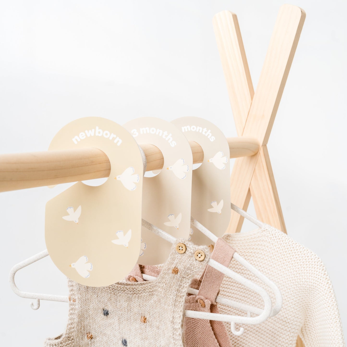 closet dividers (newborn to 24 months) - bird
