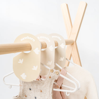 closet dividers (newborn to 24 months) - bird