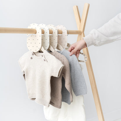 closet dividers (newborn to 24 months) - double dot neutral