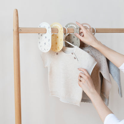 closet dividers (newborn to 24 months) - mushroom