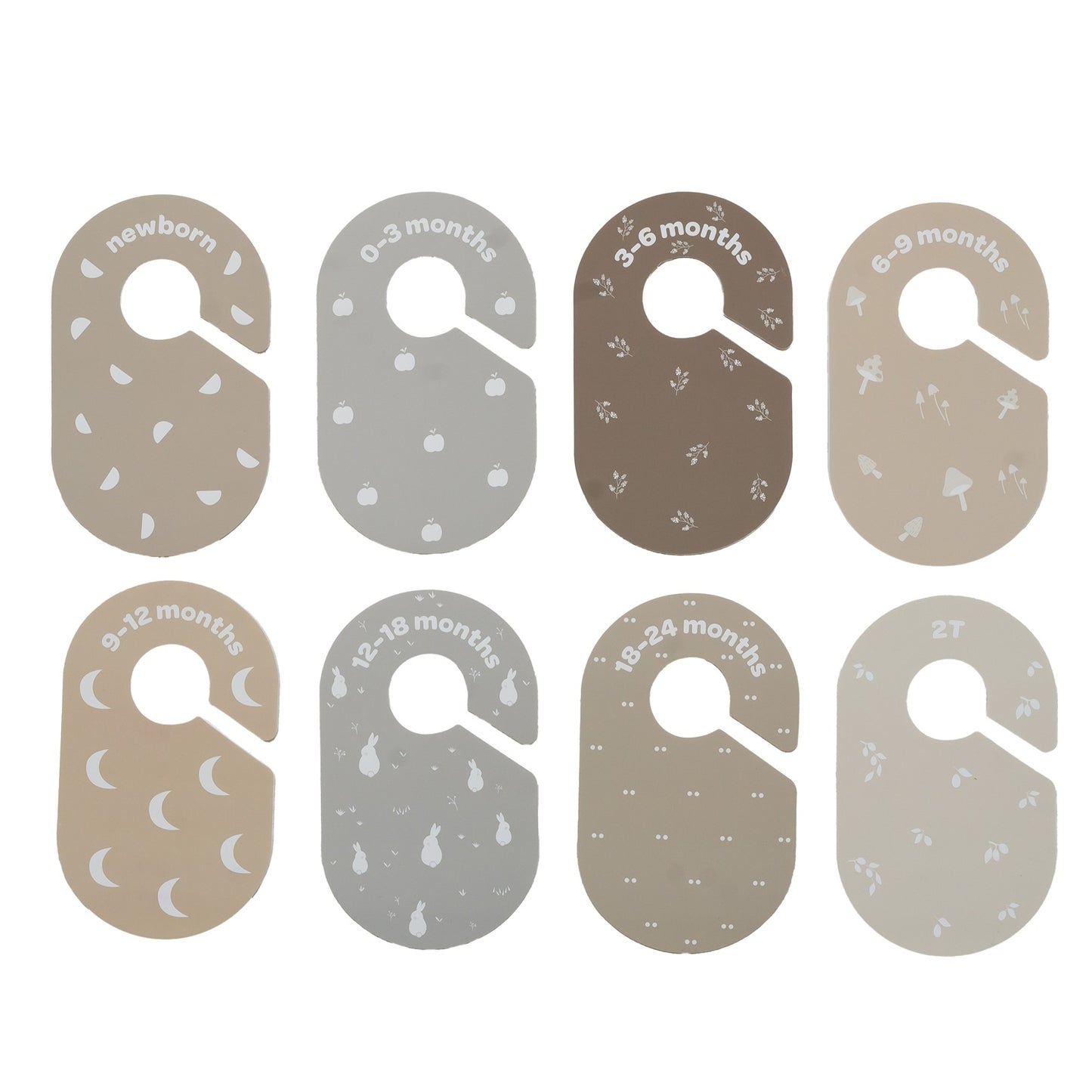 closet dividers (newborn to 24 months) - mixed