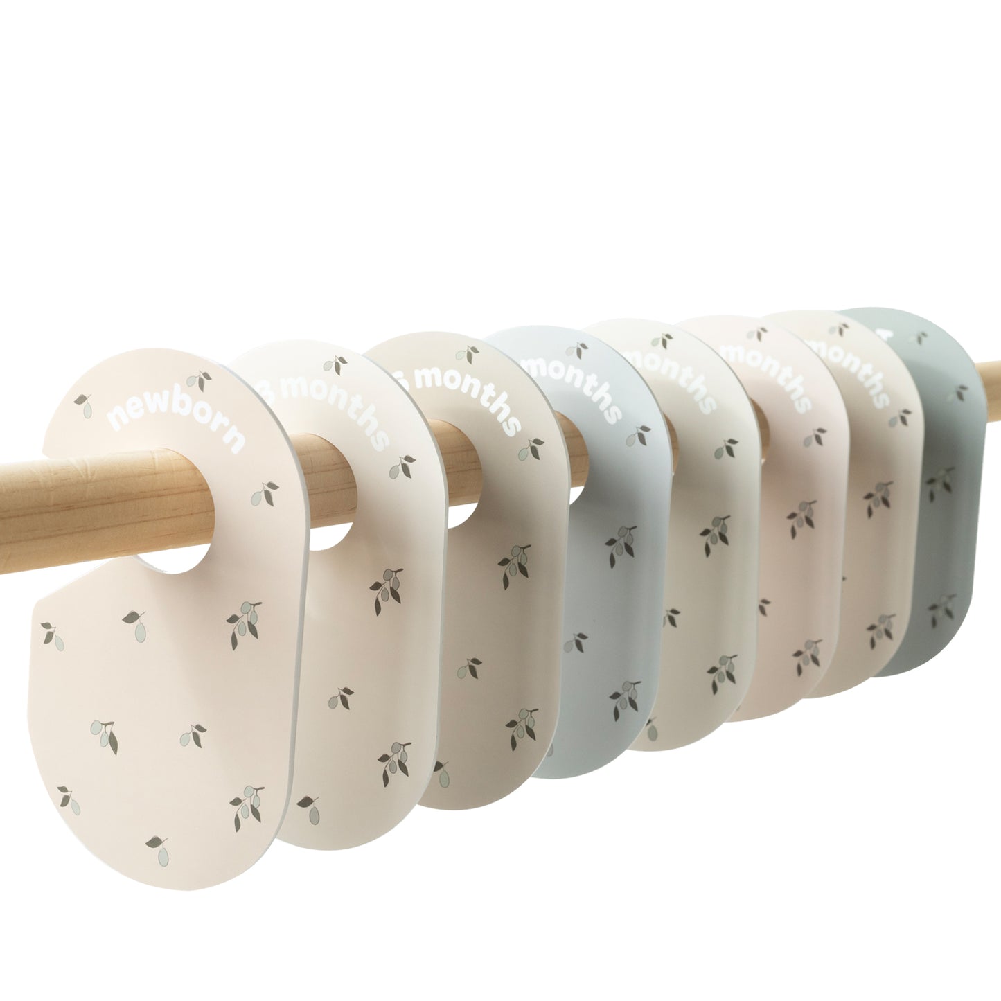 closet dividers (newborn to 24 months) - olive