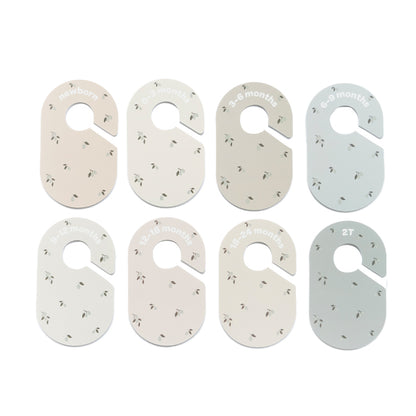 closet dividers (newborn to 24 months) - olive