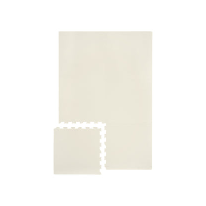 cream EVA foam play mat