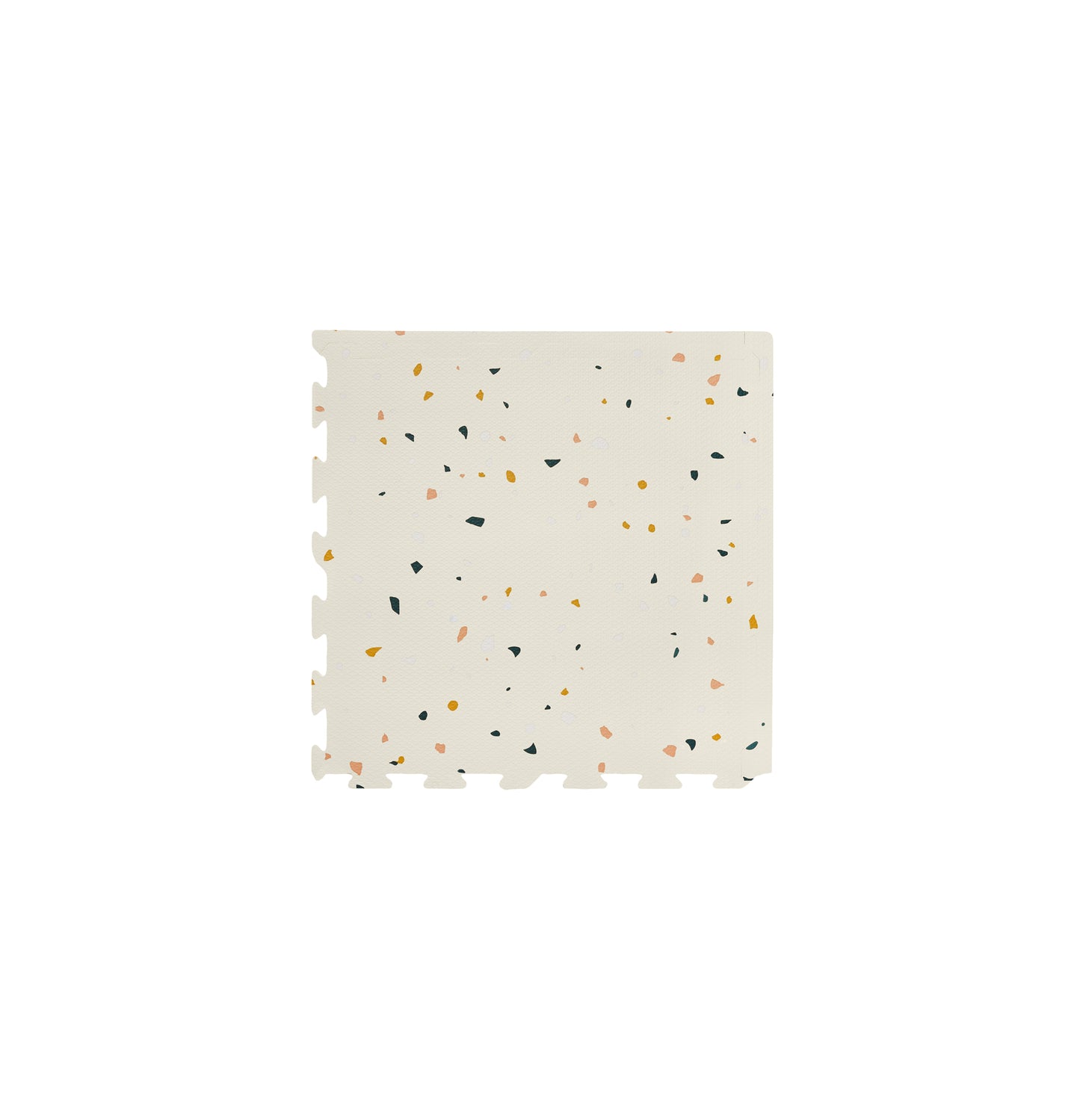 terrazzo cream EVA foam play mat