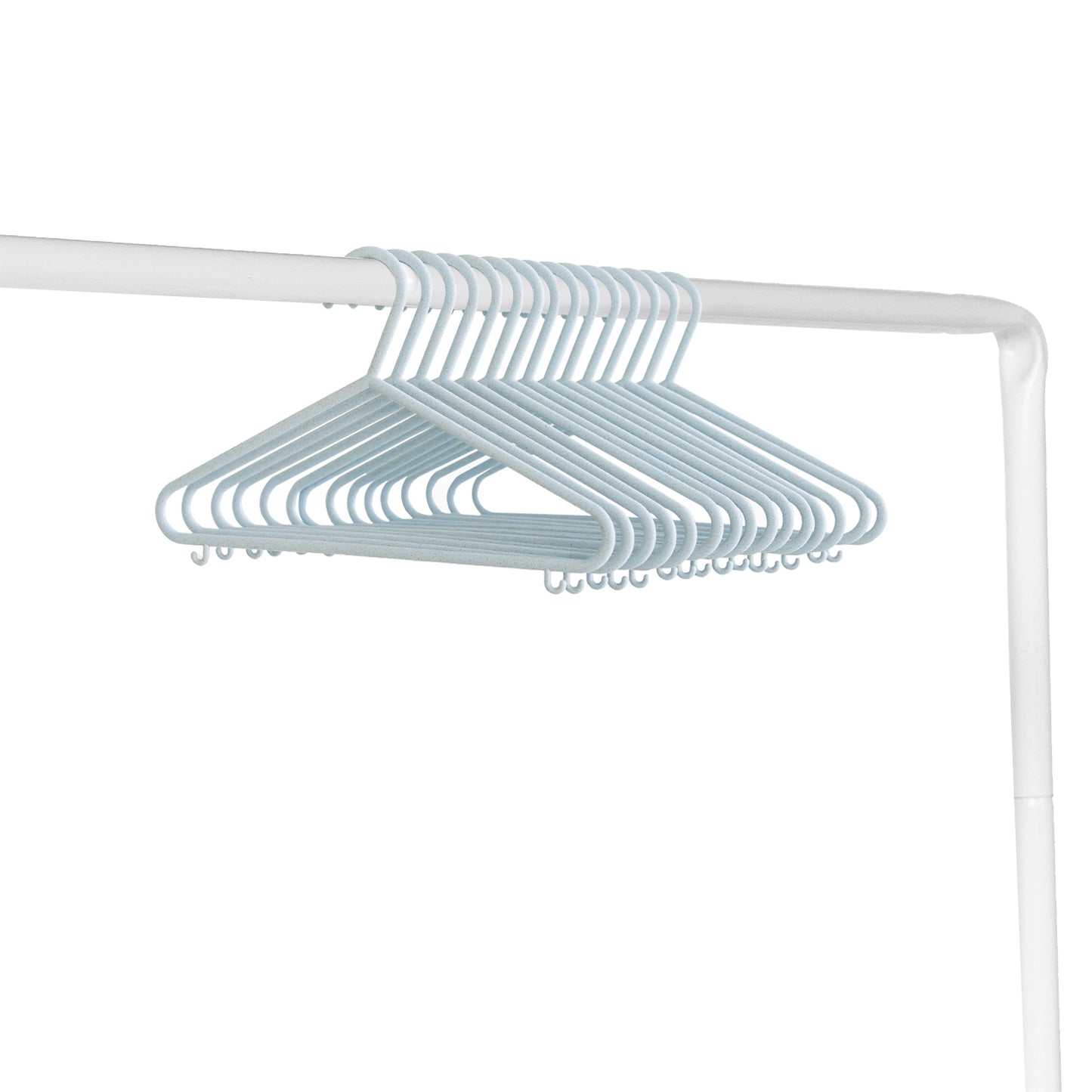 blue wheat straw hangers (30 per set)