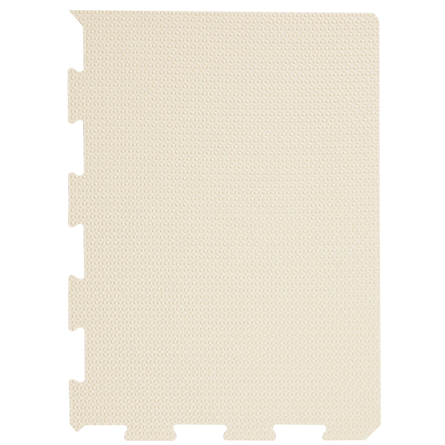 cream EVA foam puzzle mat