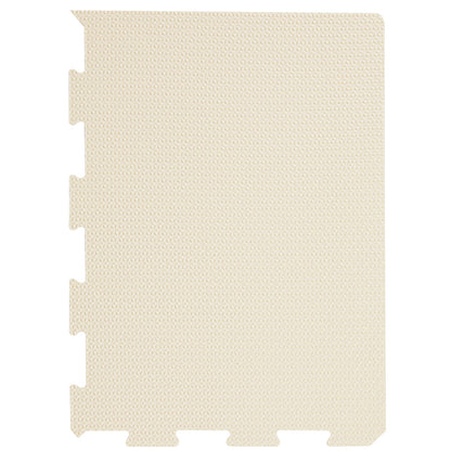 cream EVA foam puzzle mat