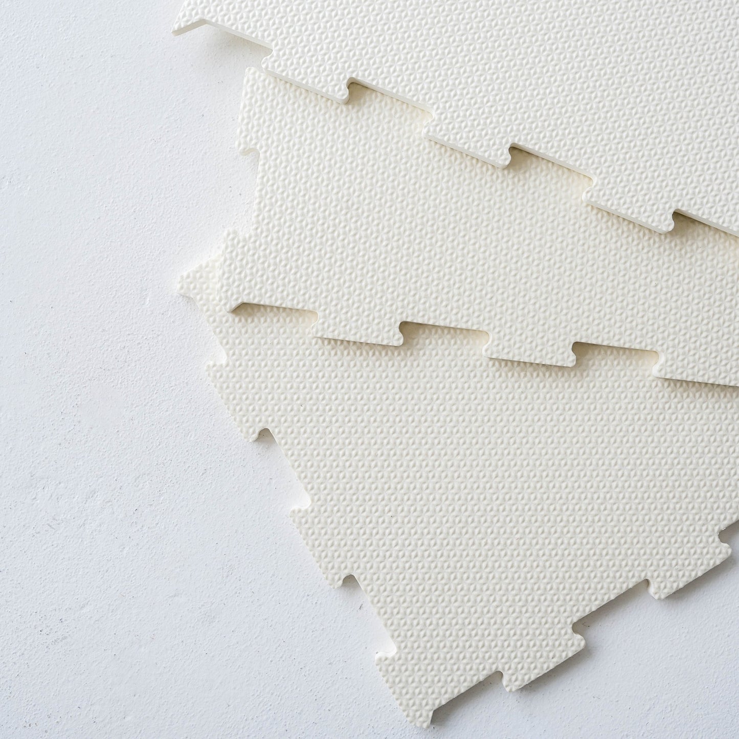 cream EVA foam puzzle mat