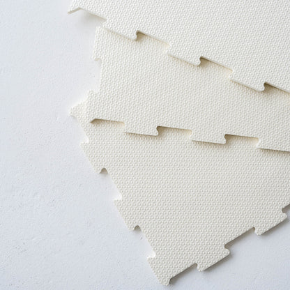 cream EVA foam puzzle mat