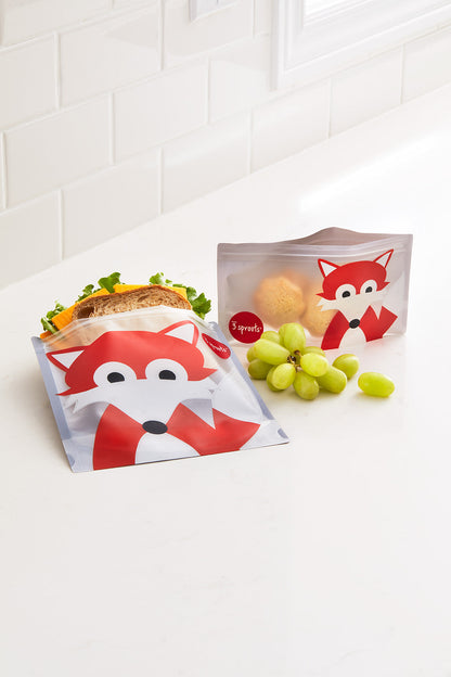 fox snack bag  (2 pack) - 12 packs