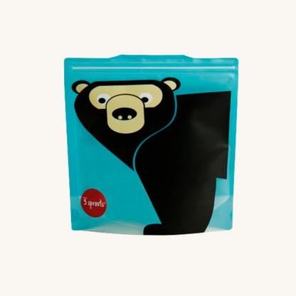 bear sandwich bag (2 pack)