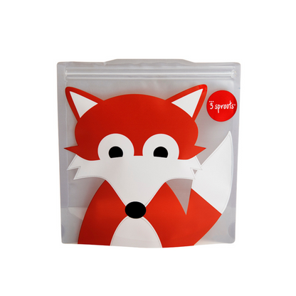 fox sandwich bag (2 pack)