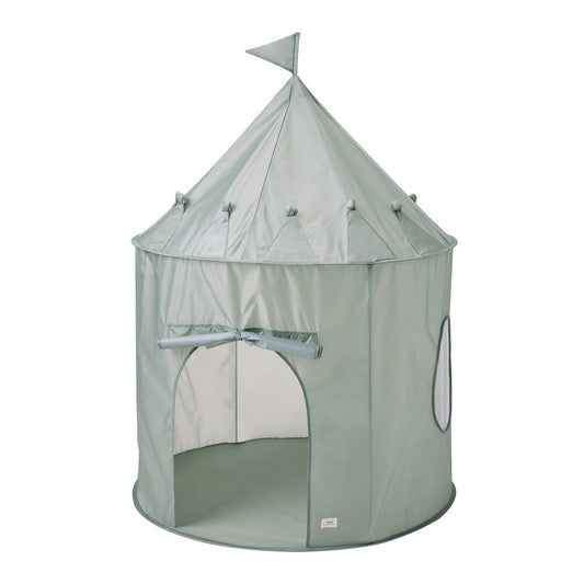 green recycled fabric play tent