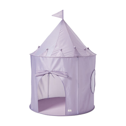 purple recycled fabric play tent