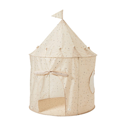 terrazzo beige recycled fabric play tent –