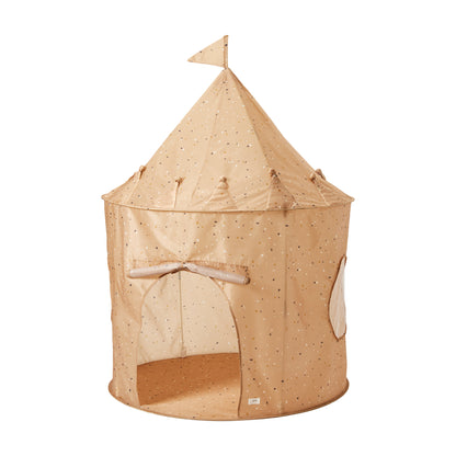 terrazzo clay recycled fabric play tent