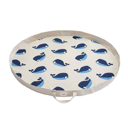 whale play mat bag - 3 Sprouts - 2
