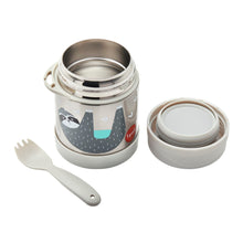 Load image into Gallery viewer, sloth stainless steel food jar
