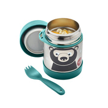 Load image into Gallery viewer, bear stainless steel food jar

