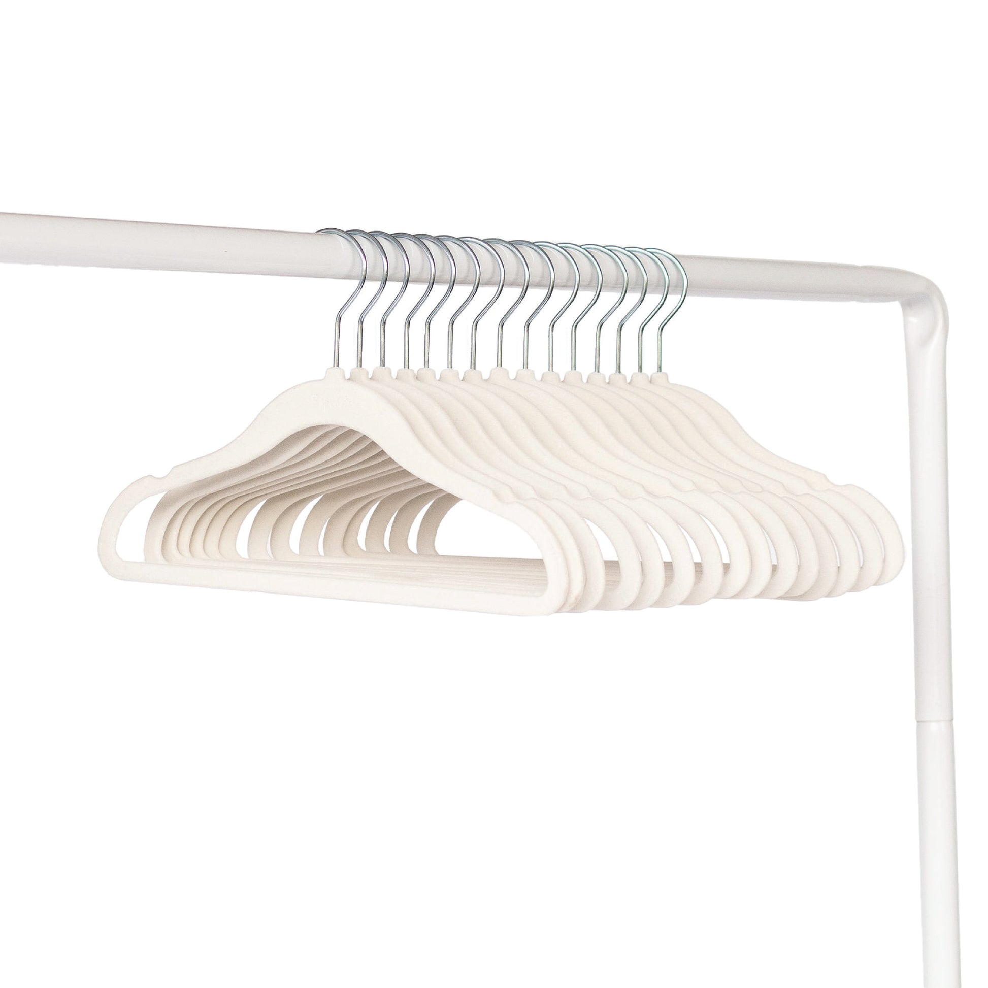 3 Sprouts Baby Velvet, Non-Slip Clothes Hangers - Pack of 30 - Seafoam