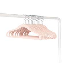 Load image into Gallery viewer, pink velvet non-slip hangers (30 per set)
