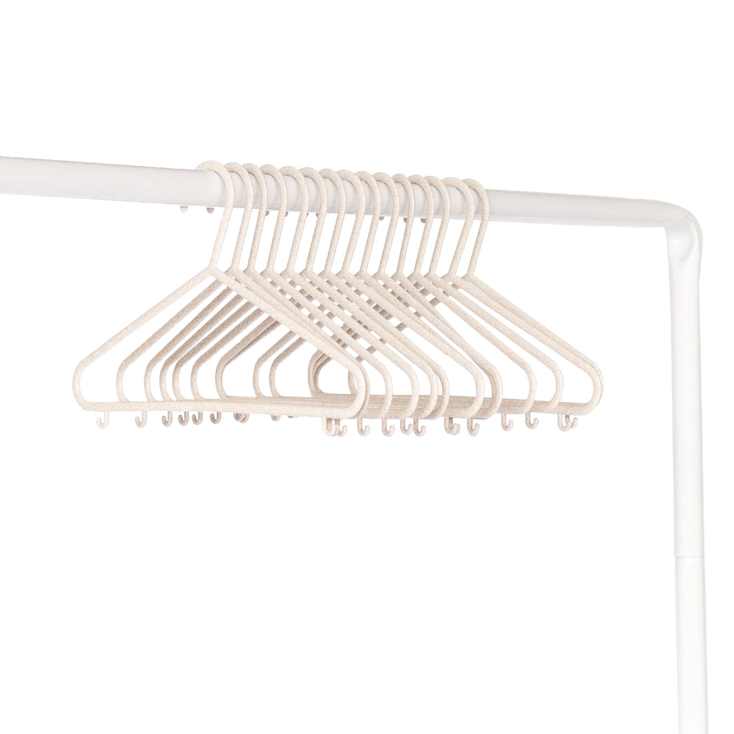 cream wheat straw hangers (30 per set)