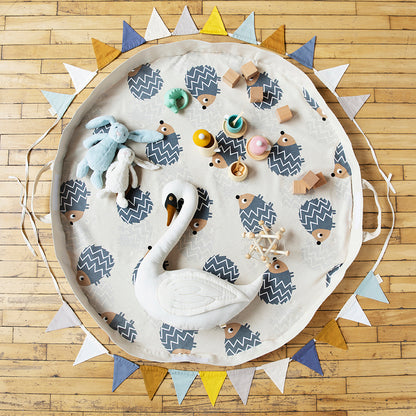 hedgehog play mat bag
