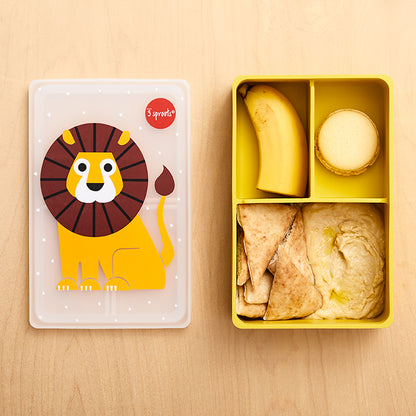 lion silicone bento box –
