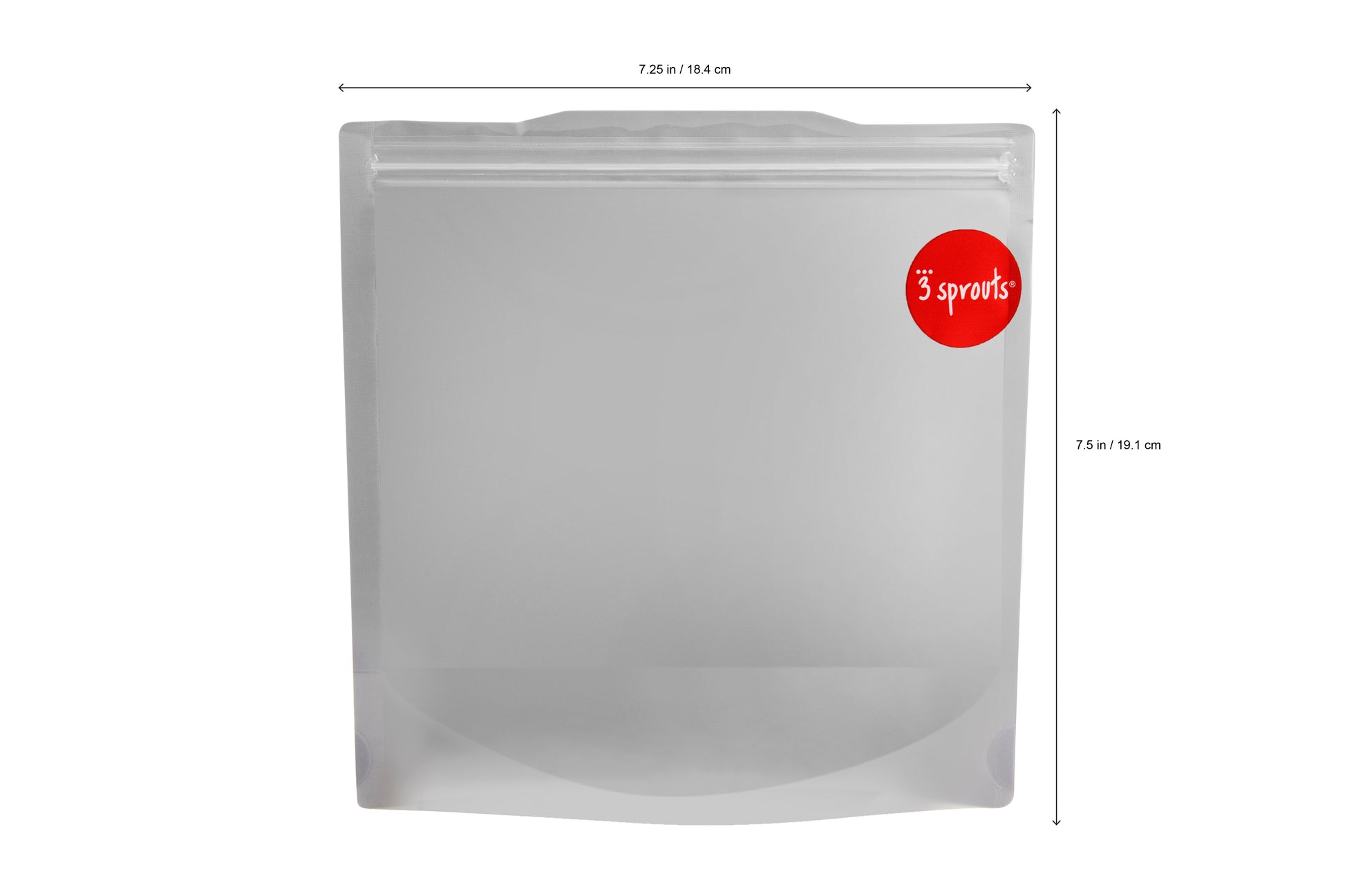 Fantapak Zp-sandwich Sandwich Zipper Bag, 6.5x5.9 LDPE, 500/Case, Price/Case
