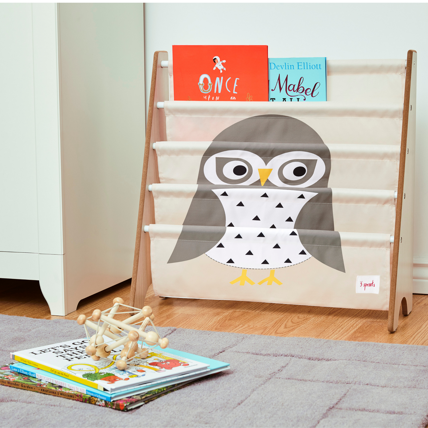 owl book rack