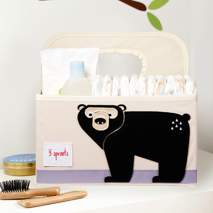 bear diaper caddy