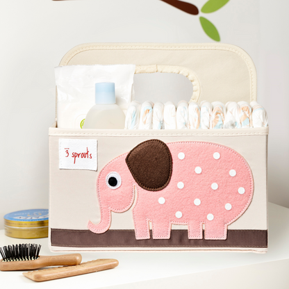 elephant diaper caddy