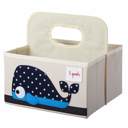 whale diaper caddy