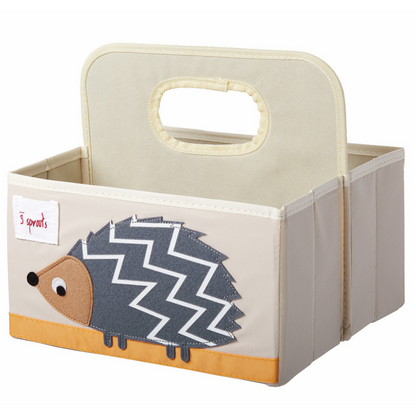 hedgehog diaper caddy