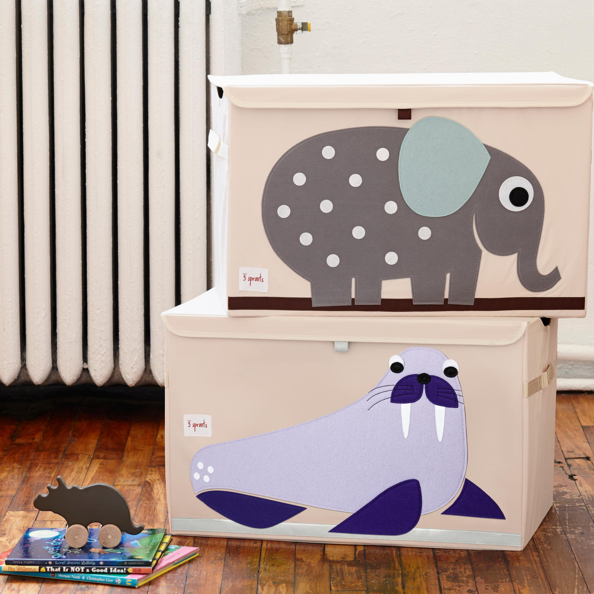 3 sprouts elephant toy chest deals