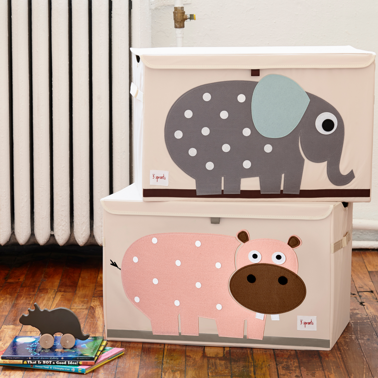 hippo toy chest