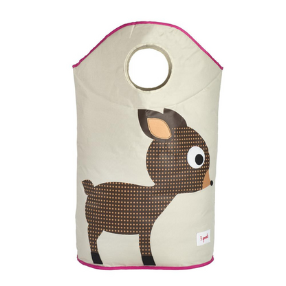 deer laundry hamper