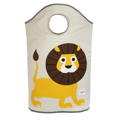 lion laundry hamper