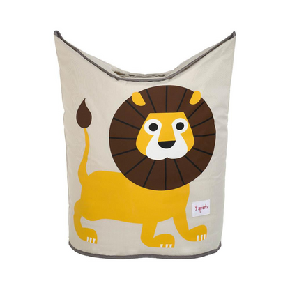 lion laundry hamper